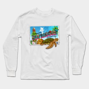 Dry Lagoon - Large Letter Postcard (3D) Long Sleeve T-Shirt